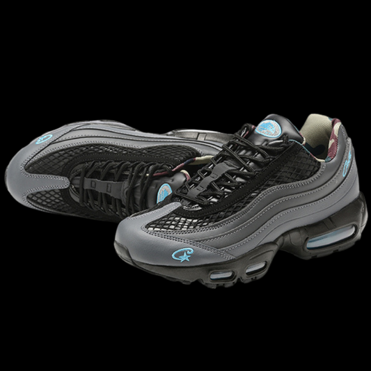 AIR MAX 95 CORTEIZ "BLACK AND BLUE"