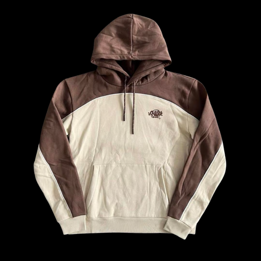 CONJUNTO SYNA WORLD "WHITE AND BROWN"