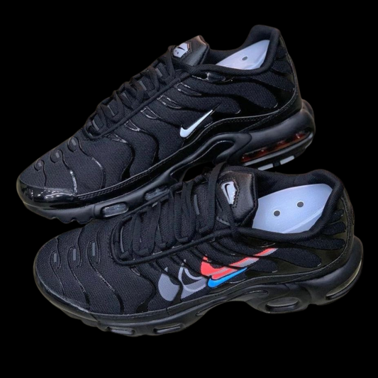 AIR MAX PLUS TN "MULTI SWOOSH BLACK"