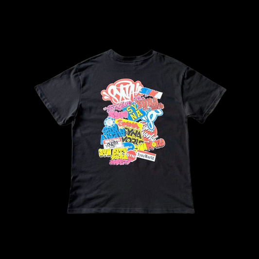 CAMISETA SYNA WORLD "STICKER"