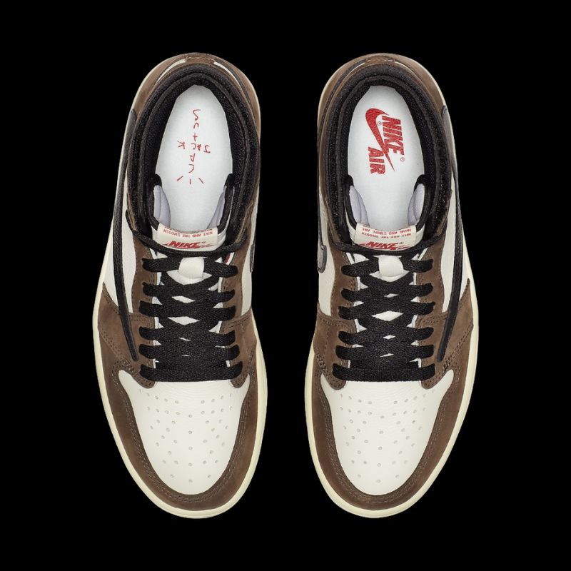 AIR JORDAN 1 HIGH TRAVIS SCOTT "MOCHA"