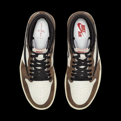 AIR JORDAN 1 HIGH TRAVIS SCOTT "MOCHA"