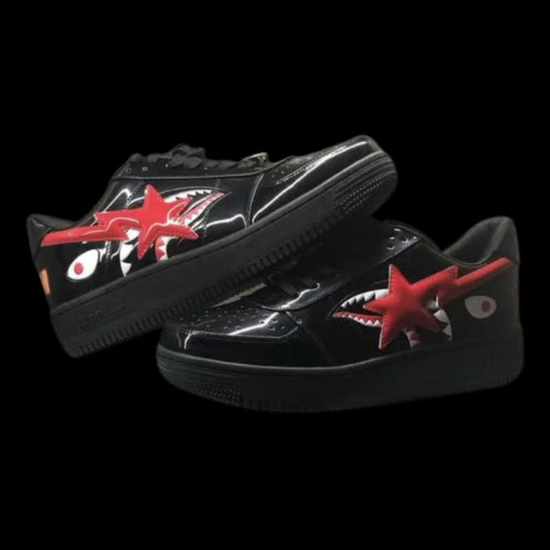 AIR FORCE BAPESTA SK8 "SHARK BLACK"